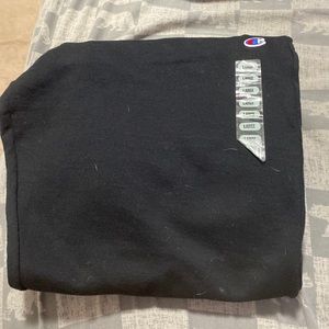 Black. Champion. XL